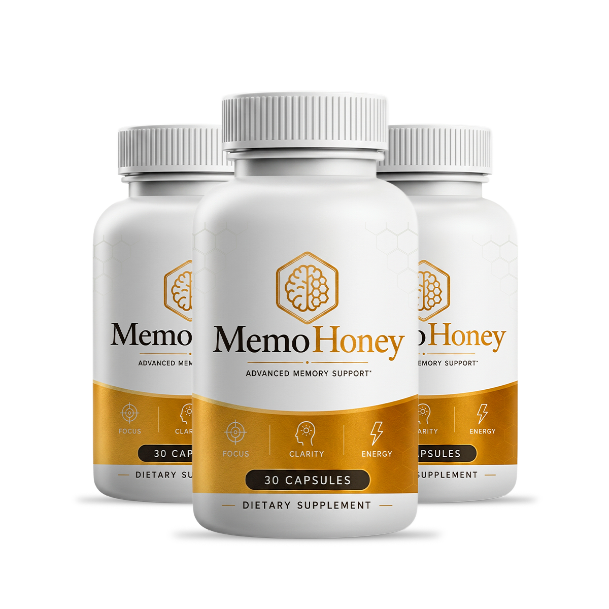 MemoHoney — 3 bottles
