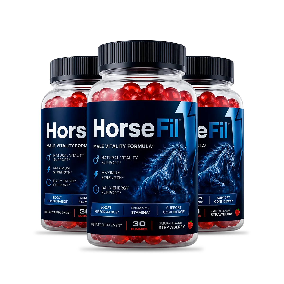 Horsefil — 3 bottles
