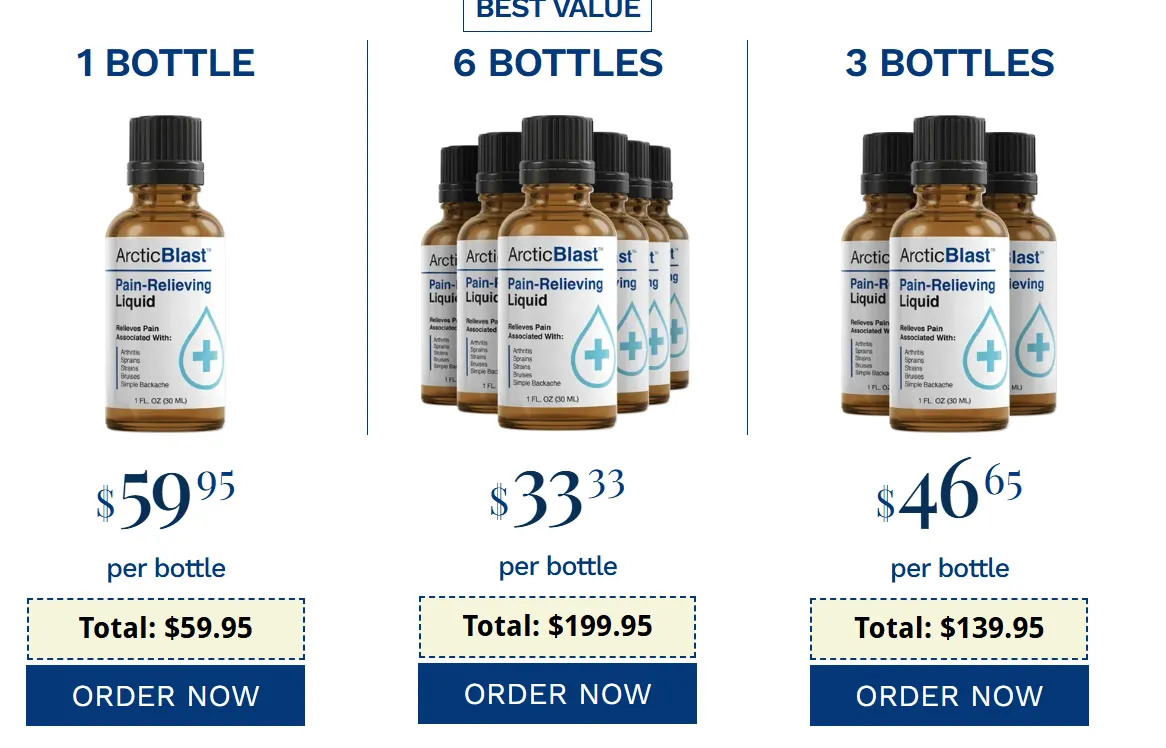 Arctic Blast — 3 bottles