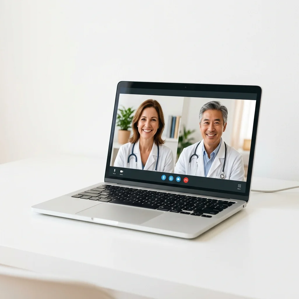 Private one-on-one Zoom consultation with the doctor